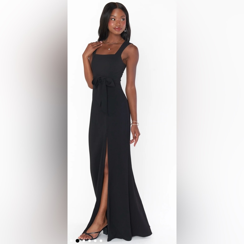Show Me Your MuMu Black Maxi Dress